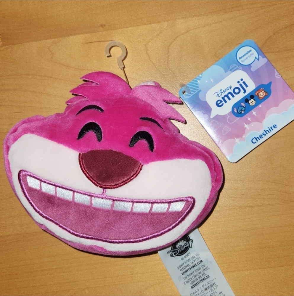 NWT Cheshire Emoji Plush